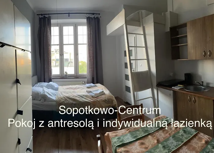 Quarto em Acomodações Particulares Sopotkowo Centrum Sopot